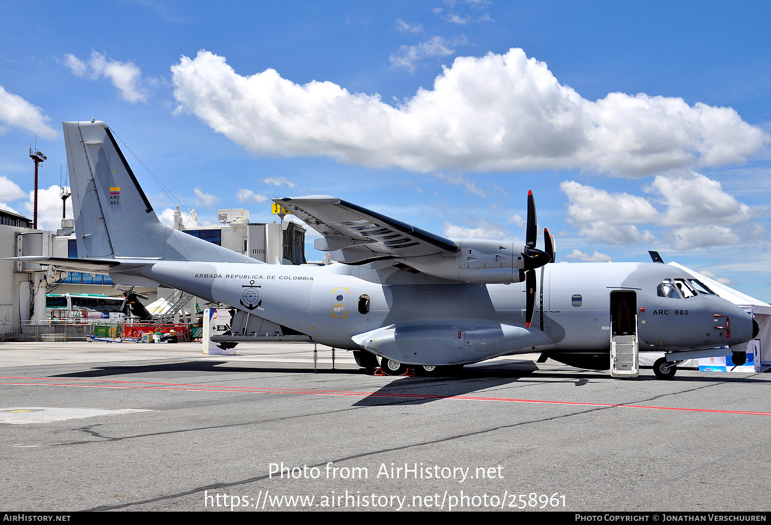 Aircraft Photo of ARC803 | CASA/IPTN CN235M-300 MPA | Colombia - Navy | AirHistory.net #258961