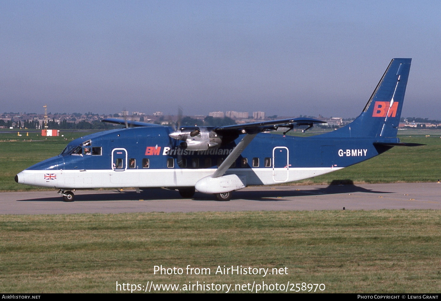 Aircraft Photo of G-BMHY | Short 360-200 | British Midland Airways - BMA | AirHistory.net #258970