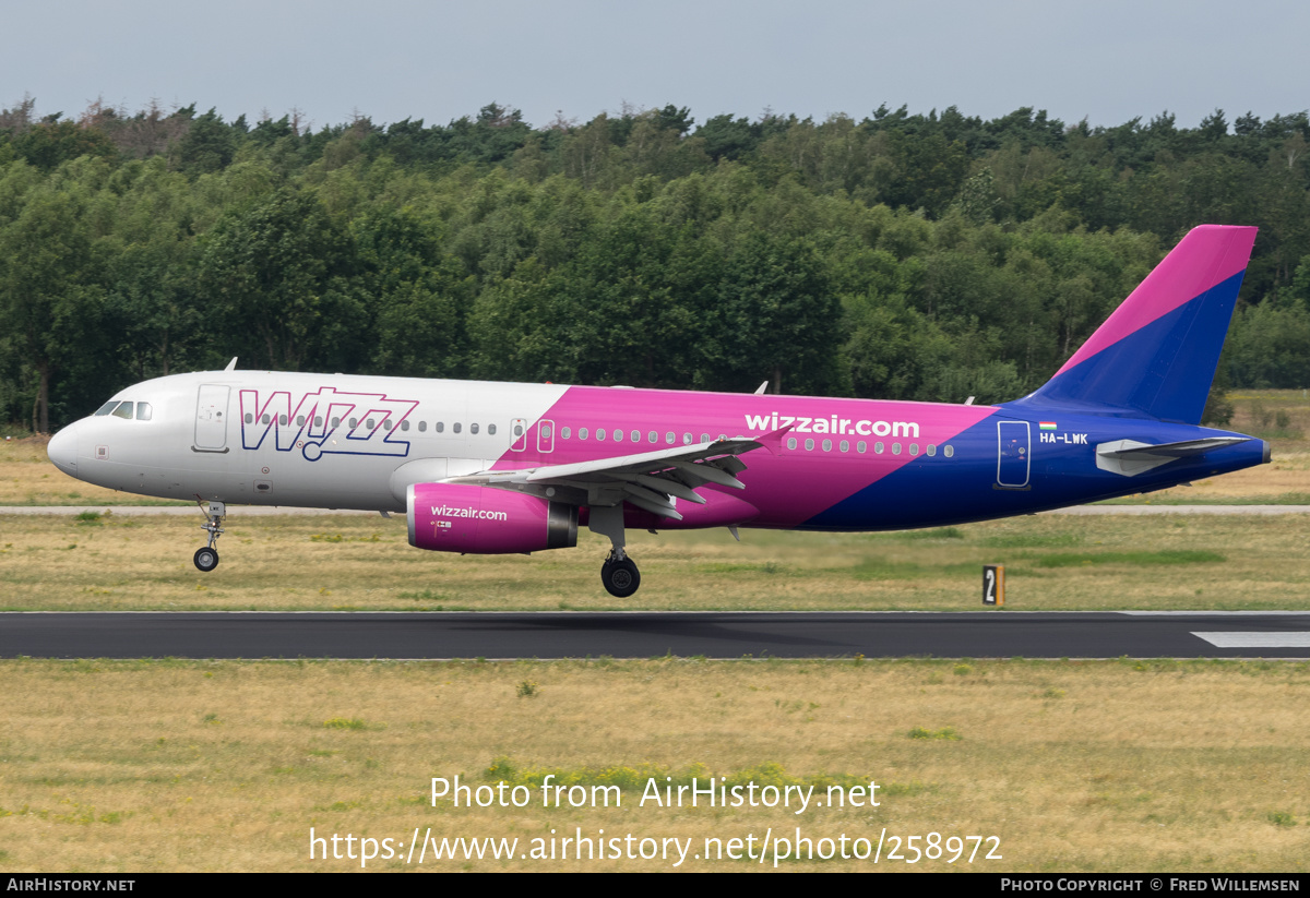 Aircraft Photo of HA-LWK | Airbus A320-232 | Wizz Air | AirHistory.net #258972