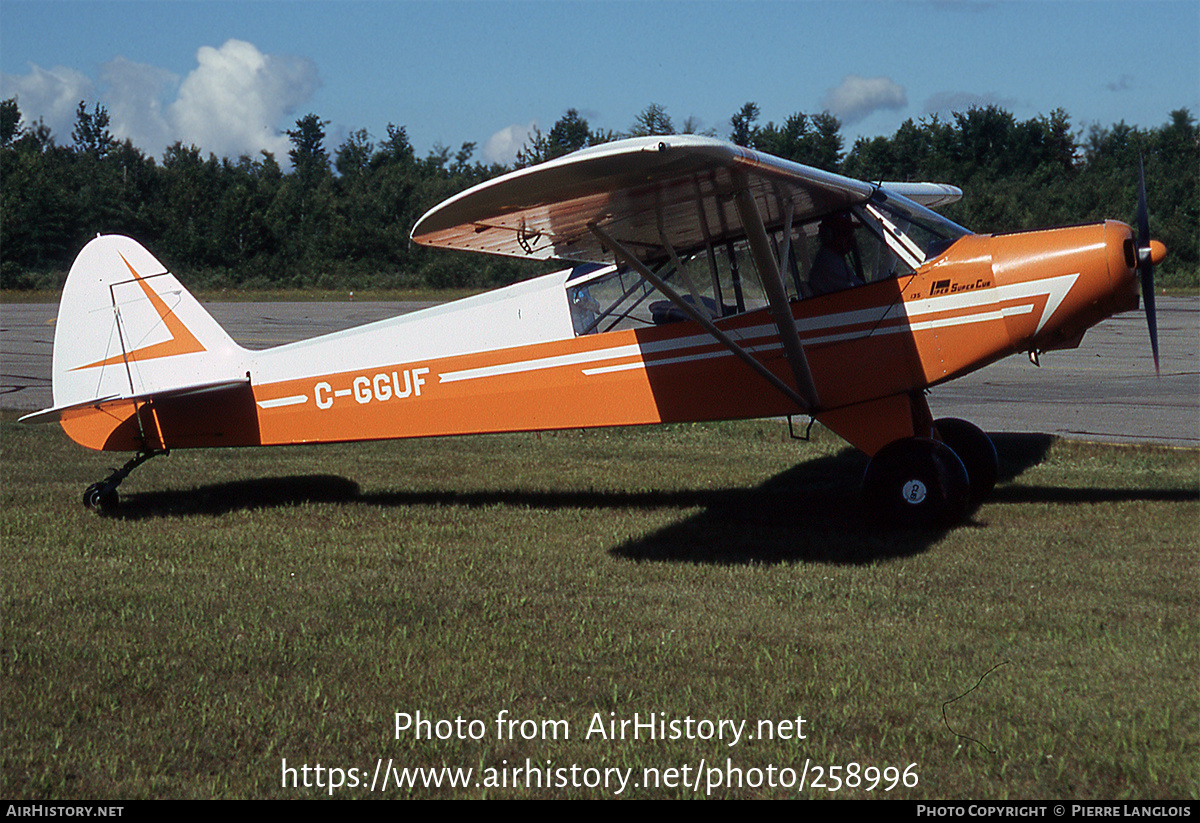 Aircraft Photo of C GGUF Piper PA 18 135 Super Cub AirHistory