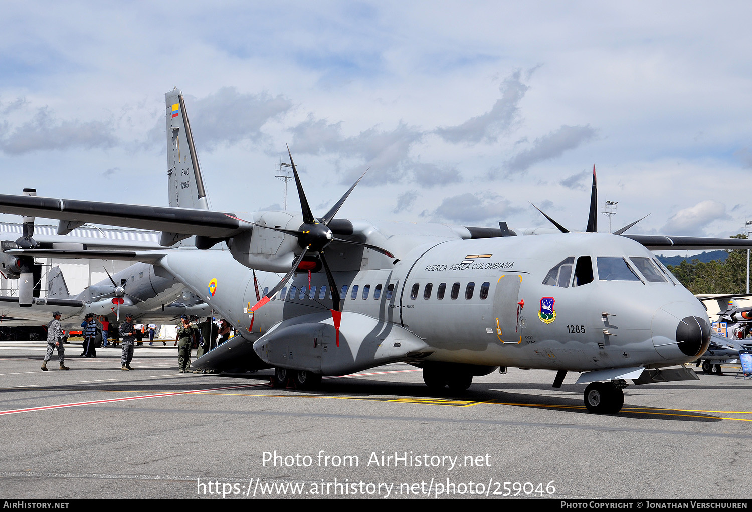 Aircraft Photo of FAC1285 | CASA C295M | Colombia - Air Force | AirHistory.net #259046