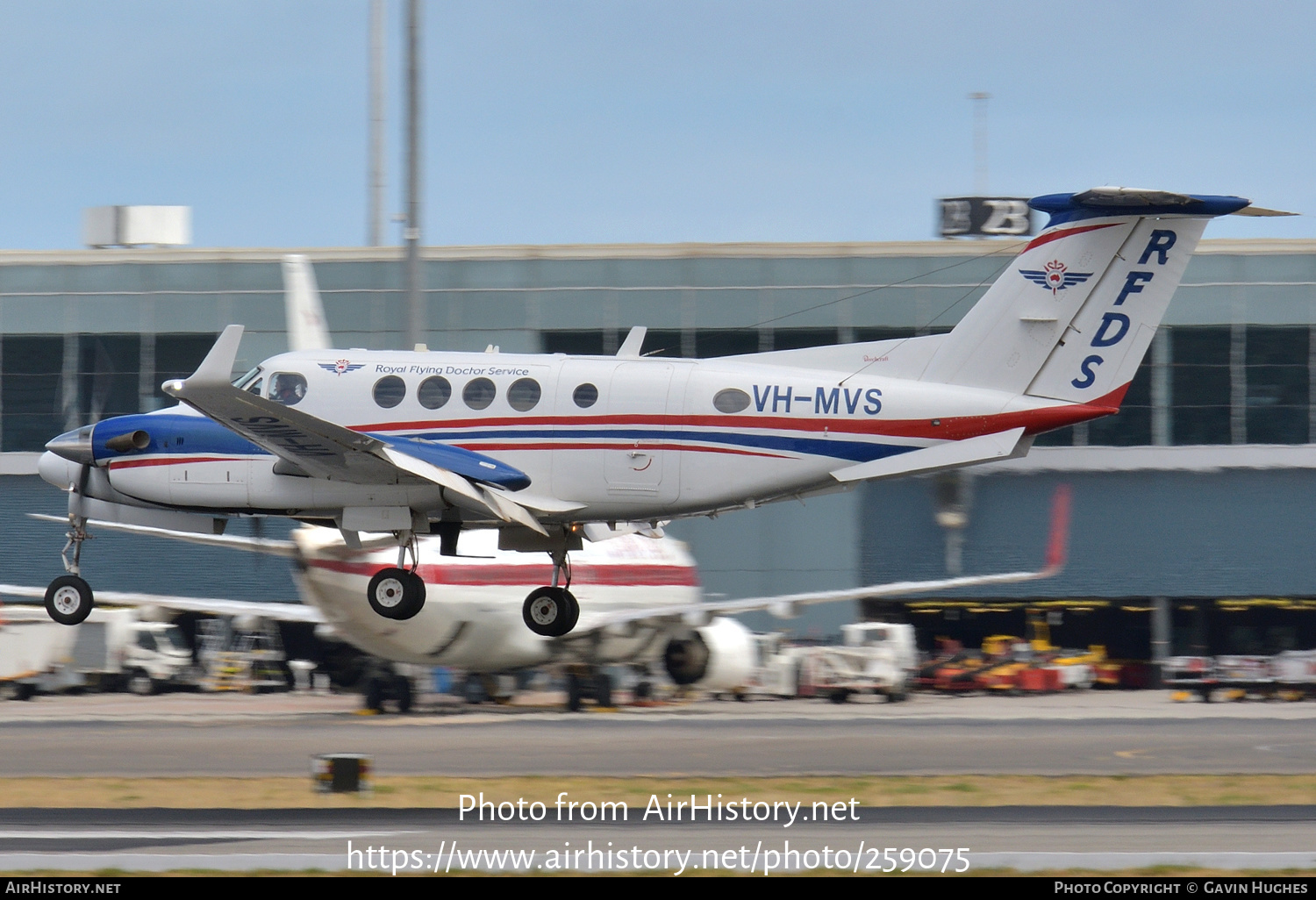 Aircraft Photo of VH-MVS | Raytheon B200 King Air | Royal Flying Doctor Service - RFDS | AirHistory.net #259075