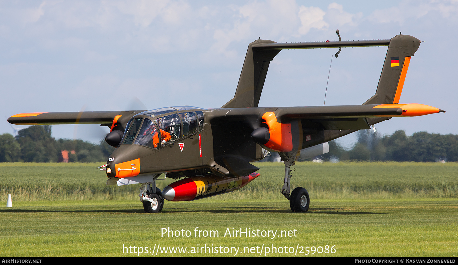 Aircraft Photo of G-ONAA / 9918 | North American Rockwell OV-10B Bronco | Germany - Air Force | AirHistory.net #259086