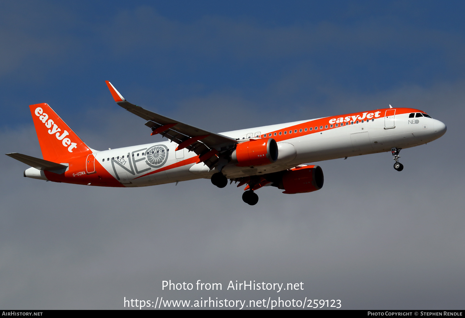 Aircraft Photo of G-UZMA | Airbus A321-251NX | EasyJet | AirHistory.net #259123