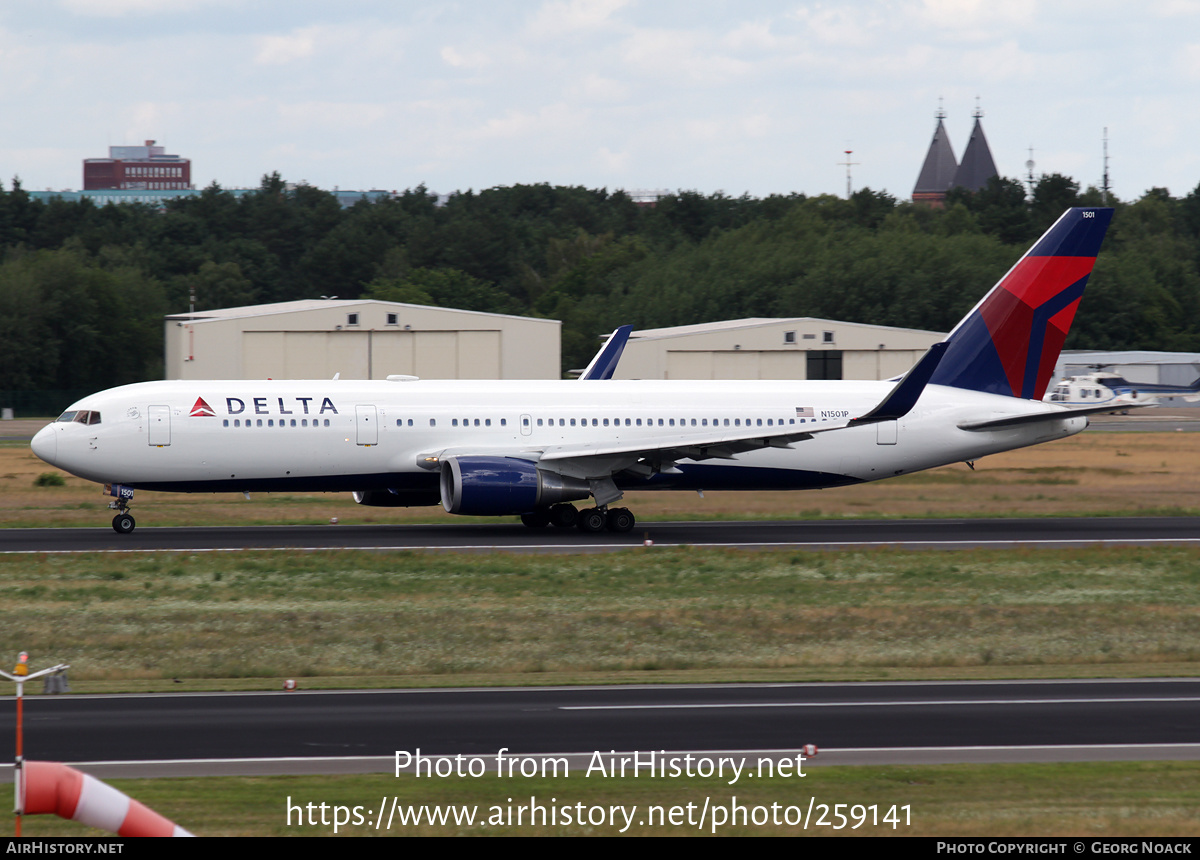 Aircraft Photo of N1501P | Boeing 767-3P6/ER | Delta Air Lines | AirHistory.net #259141