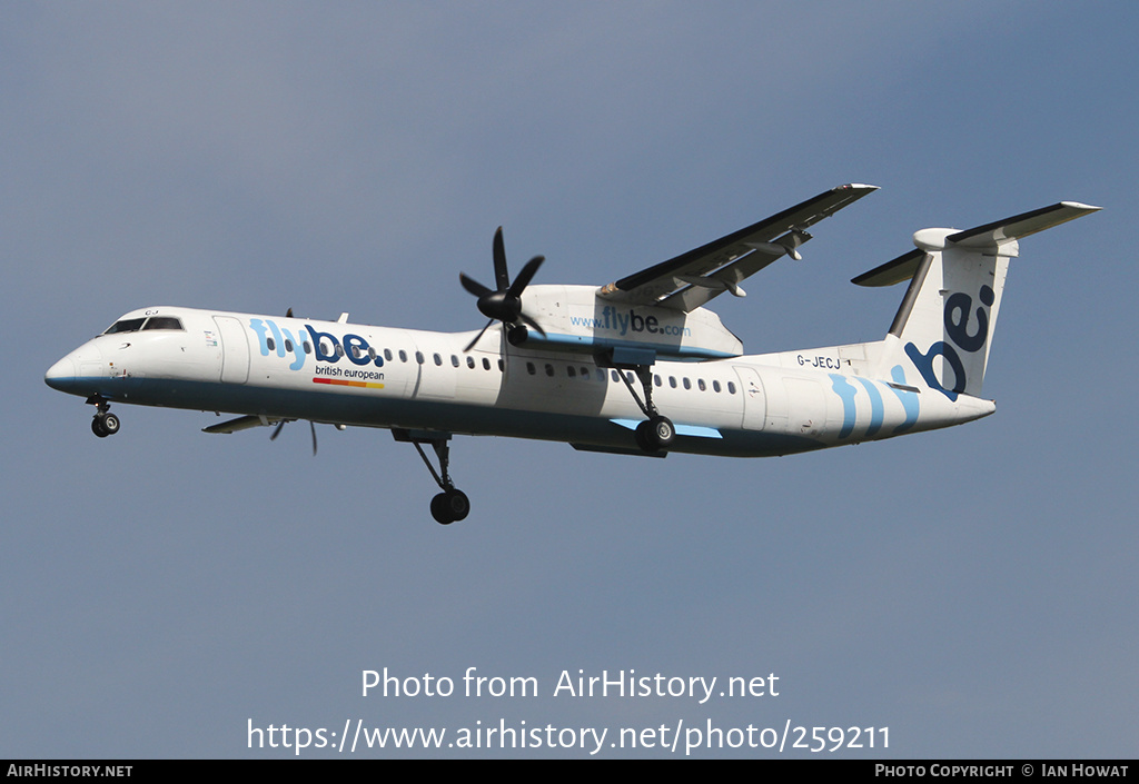 Aircraft Photo of G-JECJ | Bombardier DHC-8-402 Dash 8 | Flybe - British European | AirHistory.net #259211