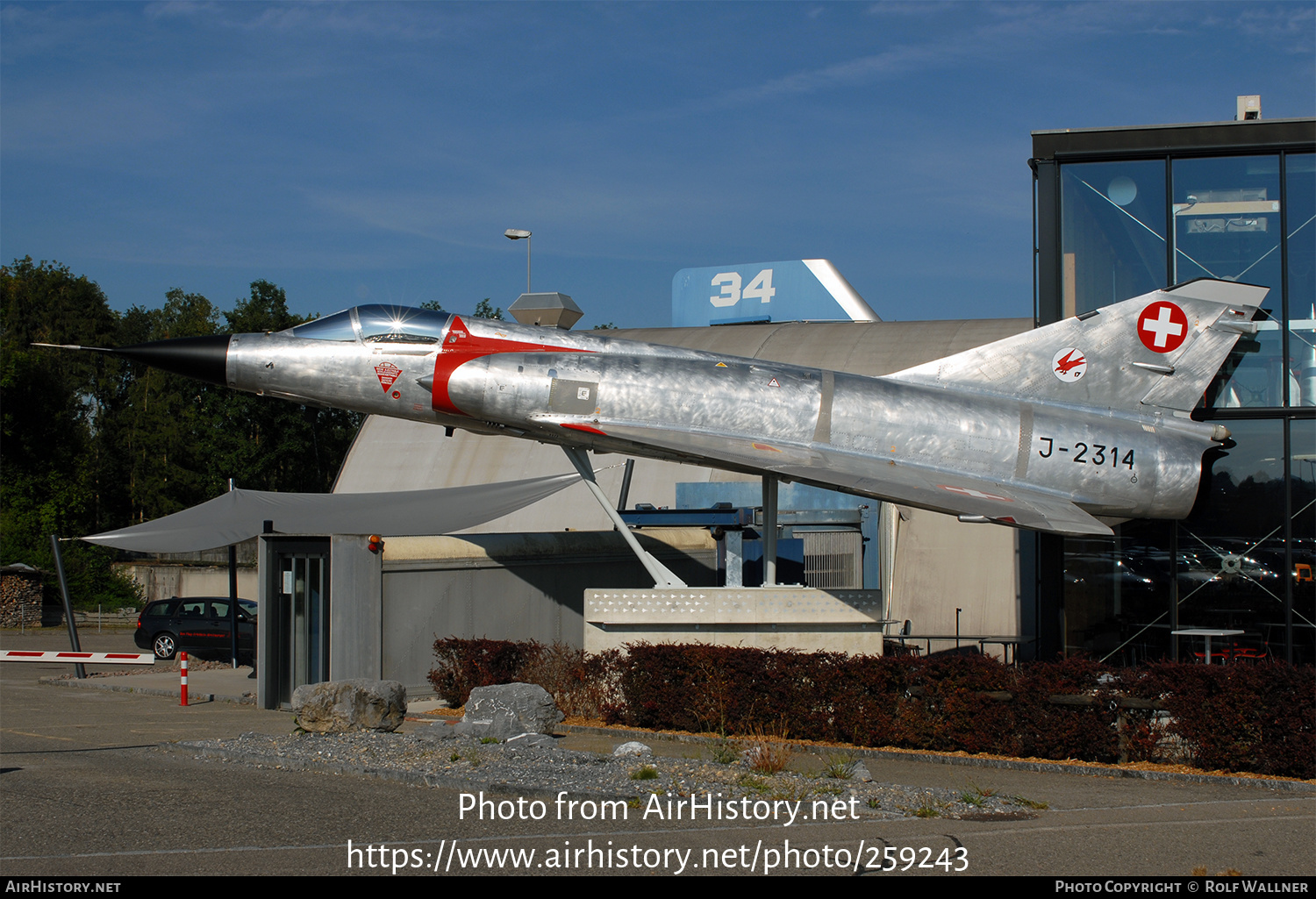 Aircraft Photo of J-2314 | Dassault Mirage IIIS | Switzerland - Air Force | AirHistory.net #259243