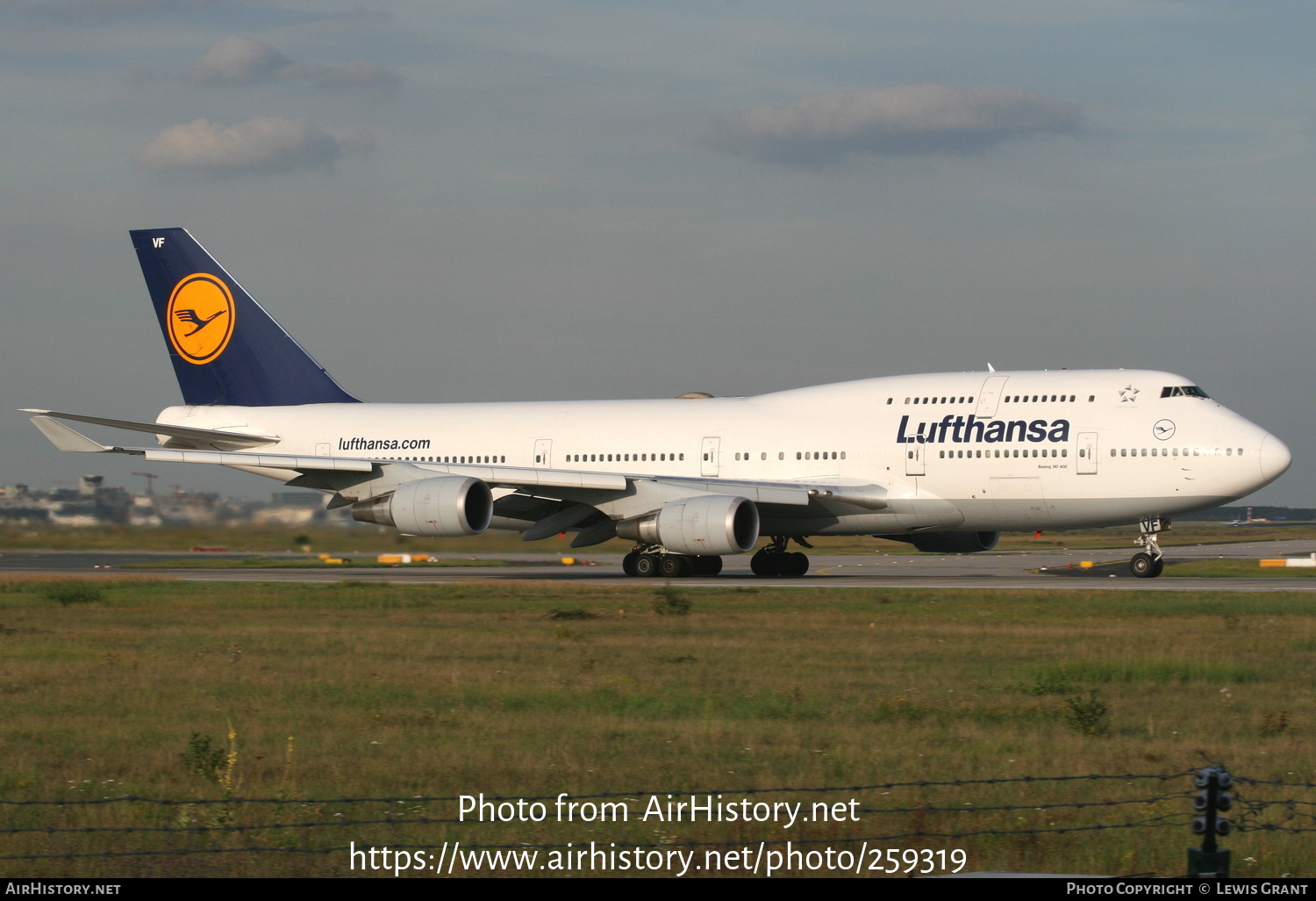 Aircraft Photo of D-ABVF | Boeing 747-430 | Lufthansa | AirHistory.net #259319