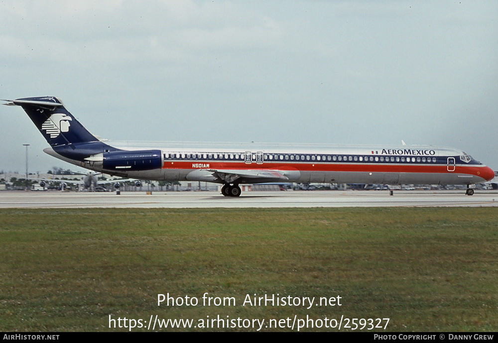 Aircraft Photo of N501AM | McDonnell Douglas MD-82 (DC-9-82) | AeroMéxico | AirHistory.net #259327