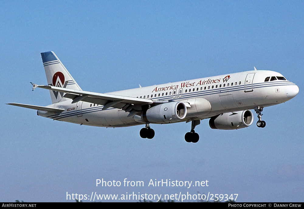 Aircraft Photo of N624AW | Airbus A320-231 | America West Airlines | AirHistory.net #259347