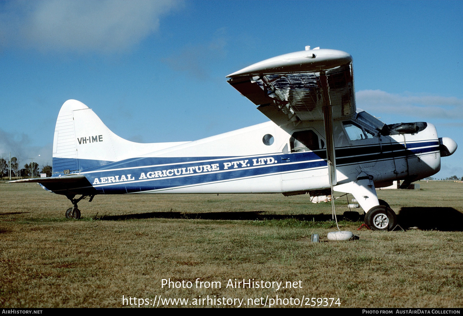 Aircraft Photo of VH-IME | De Havilland Canada DHC-2 Beaver Mk1 | Aerial Agriculture | AirHistory.net #259374