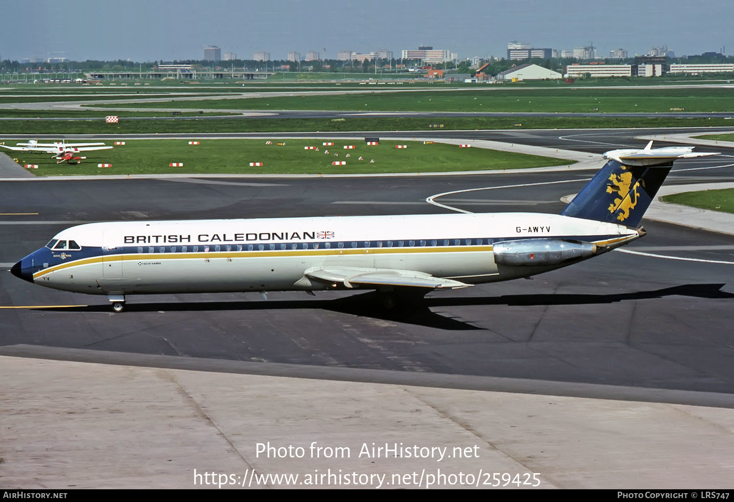 Aircraft Photo of G-AWYV | BAC 111-501EX One-Eleven | British Caledonian Airways | AirHistory.net #259425