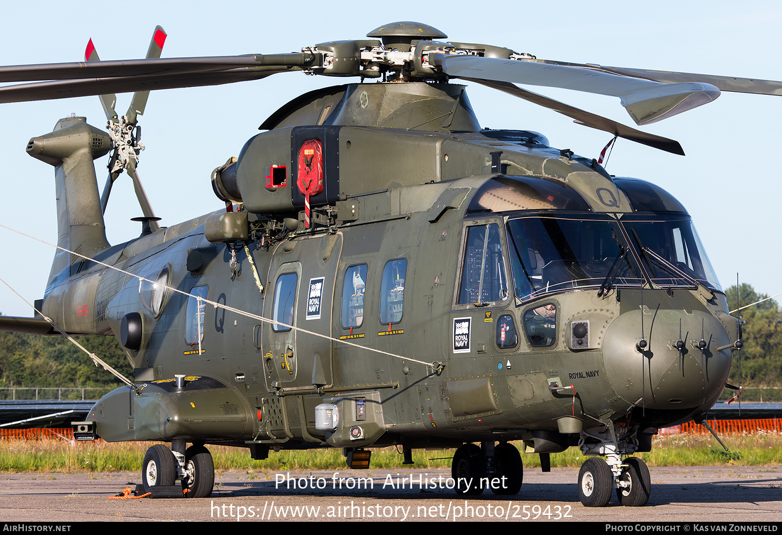 Aircraft Photo of ZJ132 | AgustaWestland EH101-512 Merlin HC3A | UK - Navy | AirHistory.net #259432