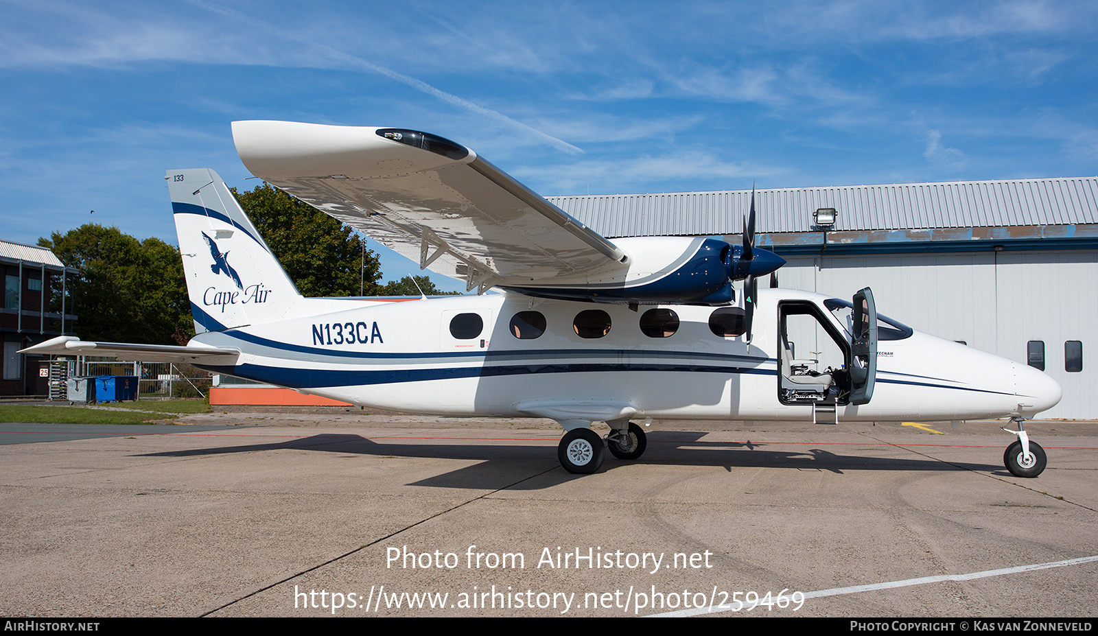 Aircraft Photo of N133CA | Tecnam P-2012 Traveller | Cape Air | AirHistory.net #259469