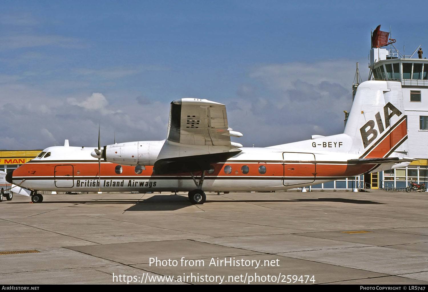 Aircraft Photo of G-BEYF | Handley Page HPR-7 Herald 401 | British Island Airways - BIA | AirHistory.net #259474