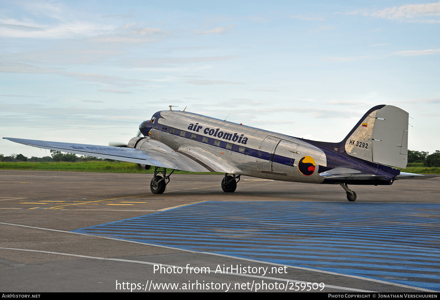 Aircraft Photo of HK-3292 | Douglas C-47A Skytrain | Air Colombia | AirHistory.net #259509