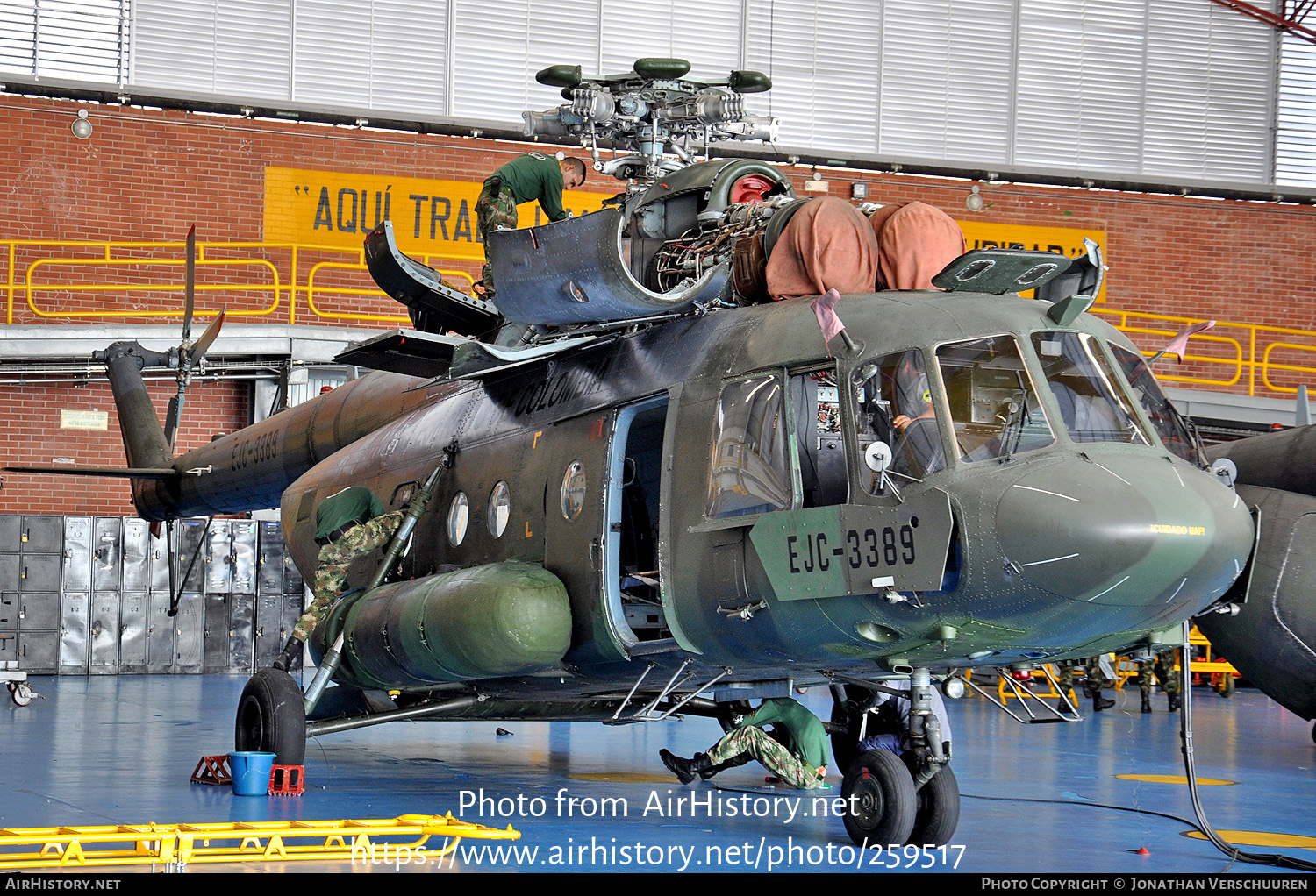 Aircraft Photo of EJC3389 | Mil Mi-17MD (Mi-8MTV-5) | Colombia - Army | AirHistory.net #259517