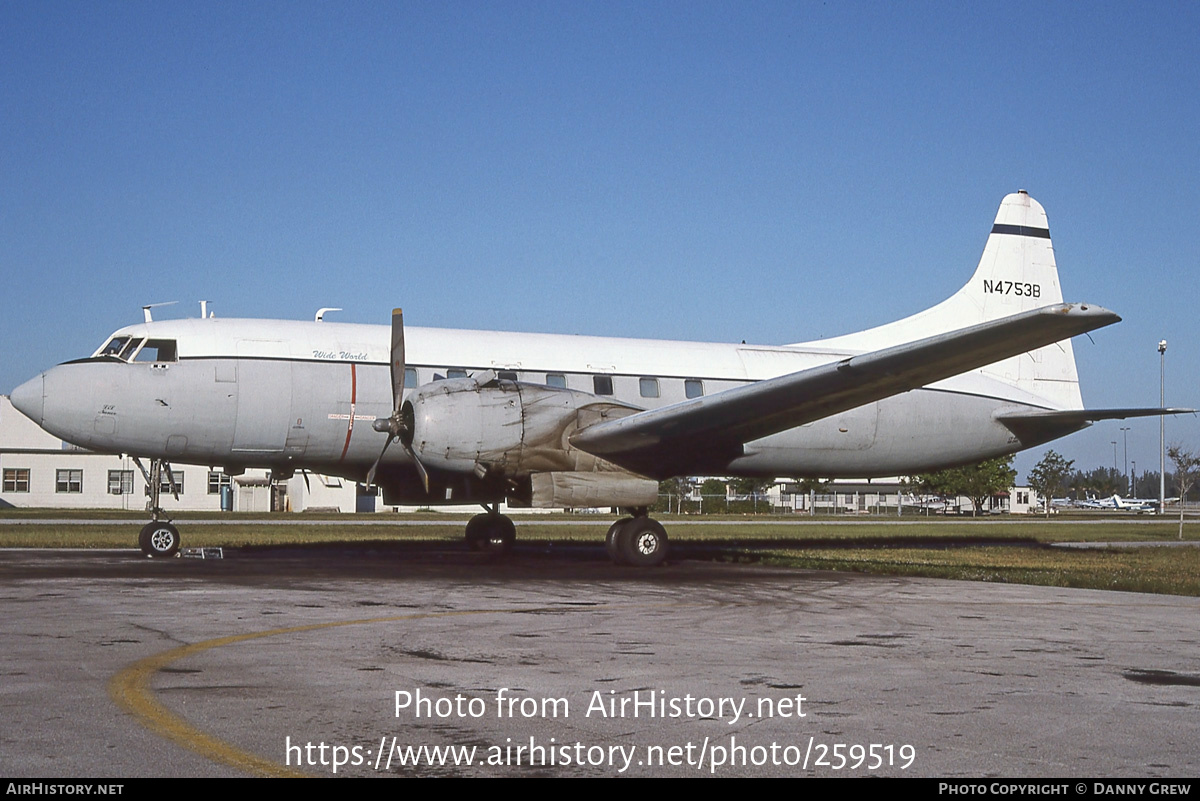 Aircraft Photo of N4753B | Convair C-131E | AirHistory.net #259519