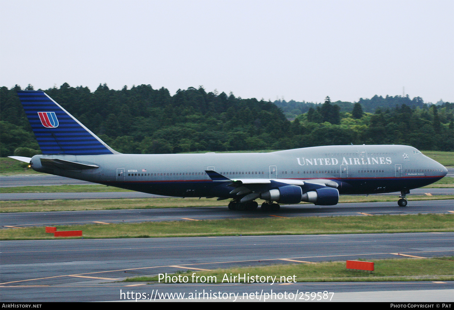 Aircraft Photo of N178UA | Boeing 747-422 | United Airlines | AirHistory.net #259587