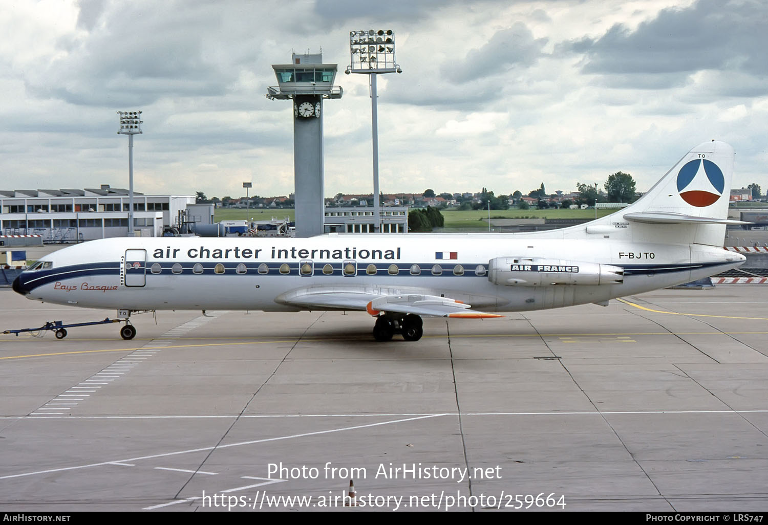 Aircraft Photo of F-BJTO | Sud SE-210 Caravelle III | Air Charter International - ACI | AirHistory.net #259664