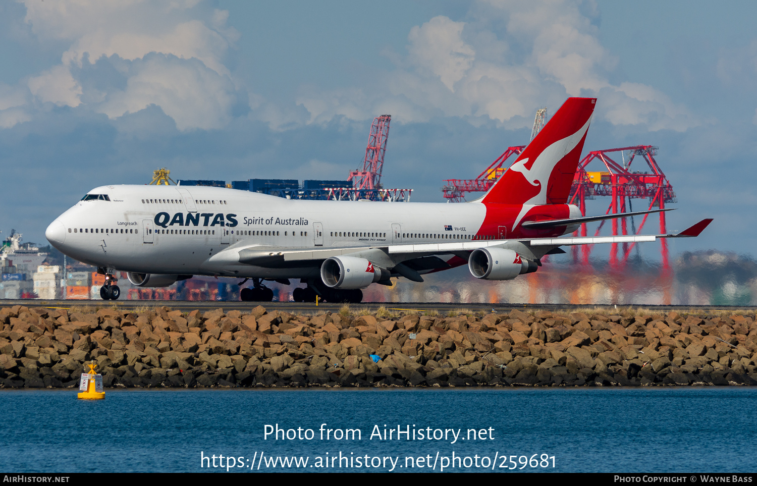 Aircraft Photo of VH-OEE | Boeing 747-438/ER | Qantas | AirHistory.net #259681