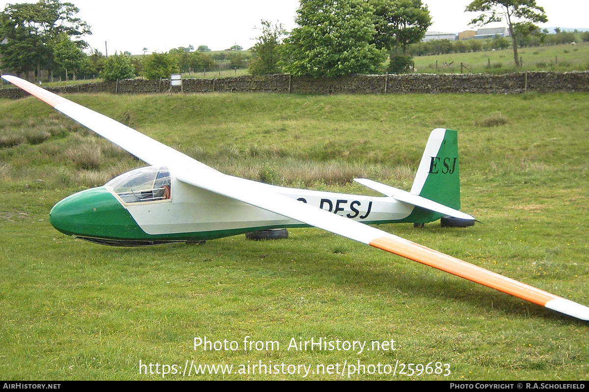 Aircraft Photo of G-DESJ | Schleicher K-8B | AirHistory.net #259683