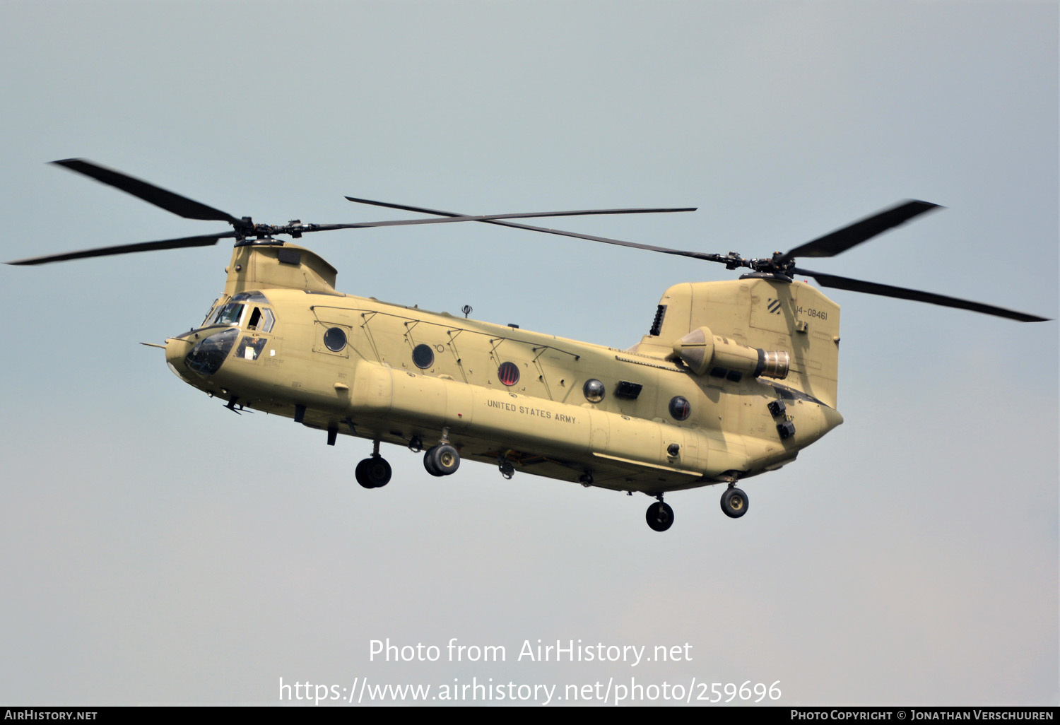 Aircraft Photo of 14-8461 / 14-08461 | Boeing CH-47F Chinook (414) | USA - Army | AirHistory.net #259696