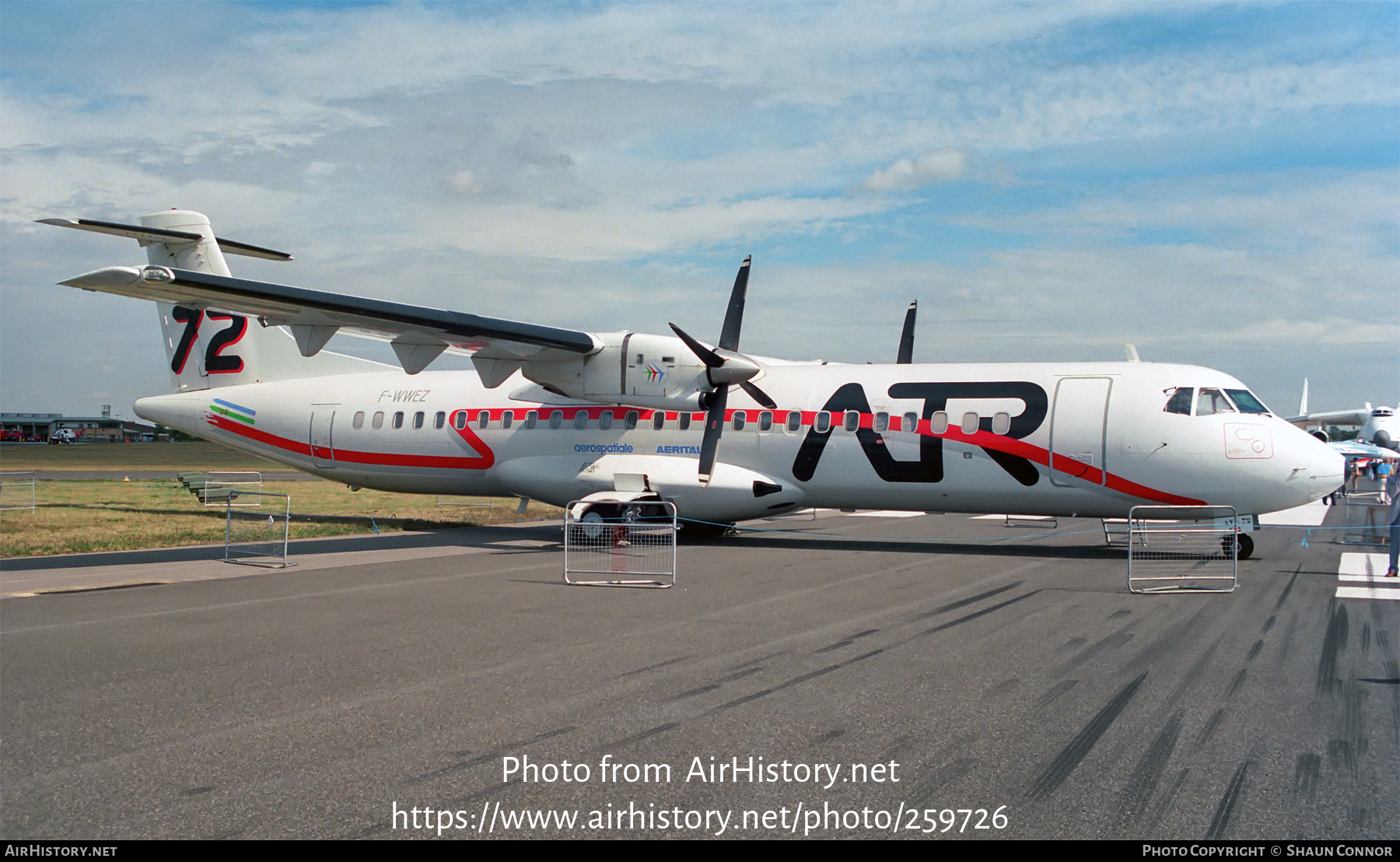 Aircraft Photo of F-WWEZ | ATR ATR-72-201 | AirHistory.net #259726