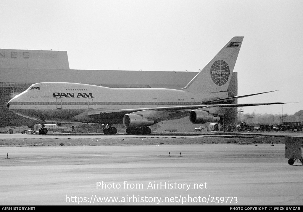 Aircraft Photo of N531PA | Boeing 747SP-21 | Pan American World Airways - Pan Am | AirHistory.net #259773