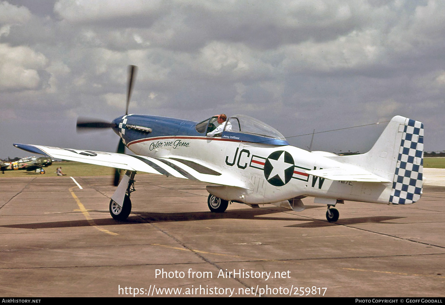 Aircraft Photo of N117E | North American P-51D Mustang | USA - Air Force | AirHistory.net #259817