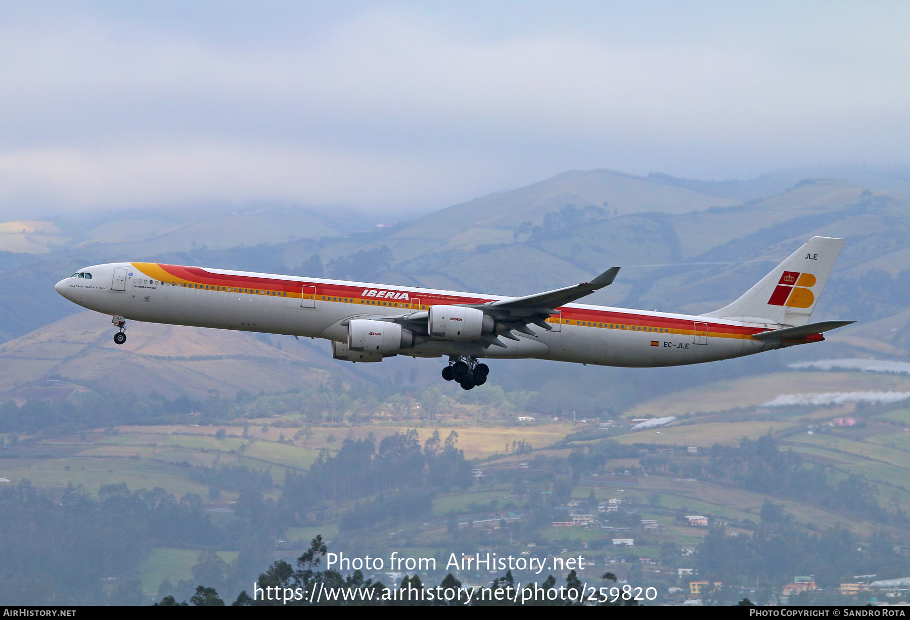 Aircraft Photo of EC-JLE | Airbus A340-642 | Iberia | AirHistory.net #259820