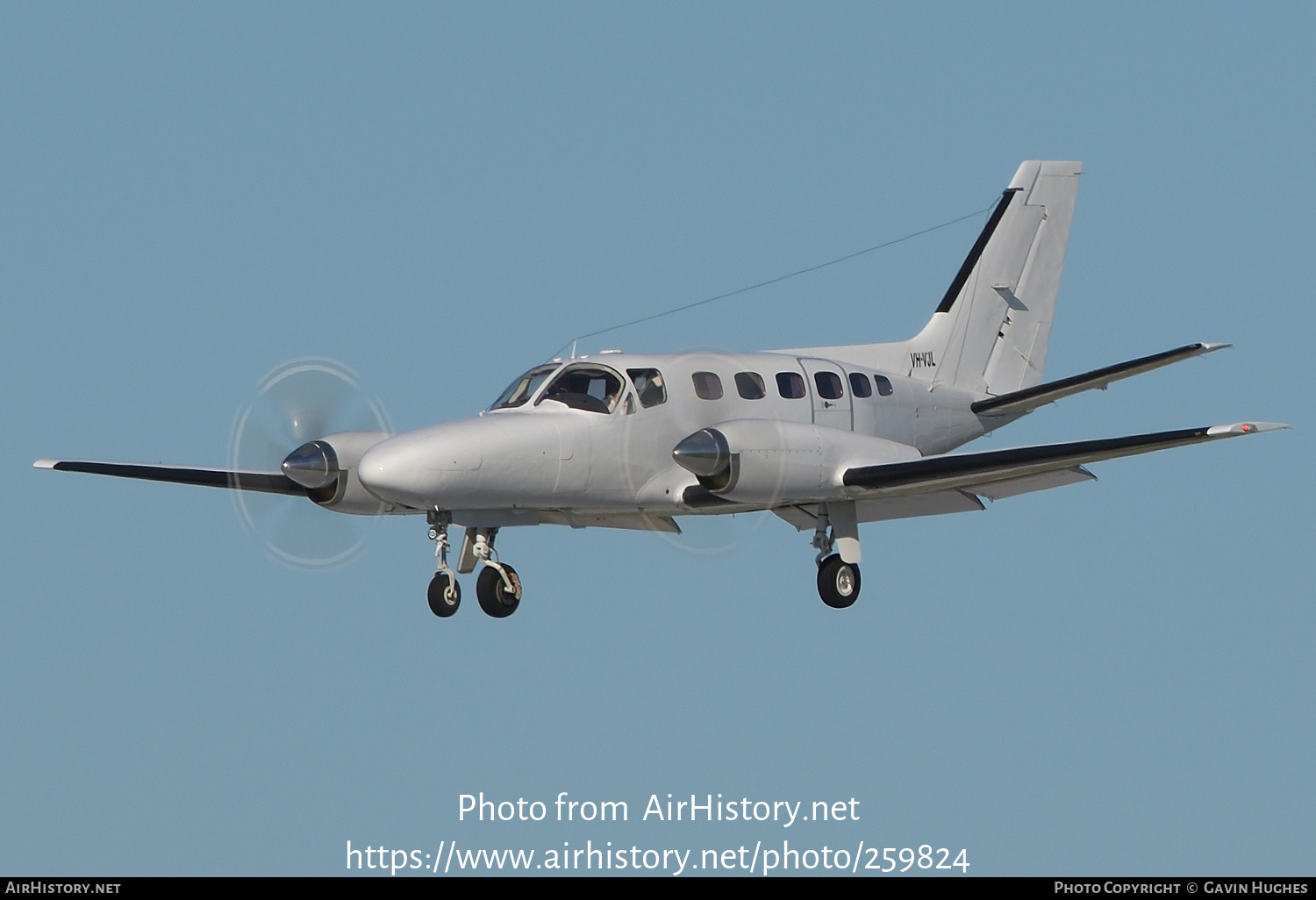 Aircraft Photo Of Vh-Vjl | Cessna 441 Conquest Ii | Airhistory.net #259824