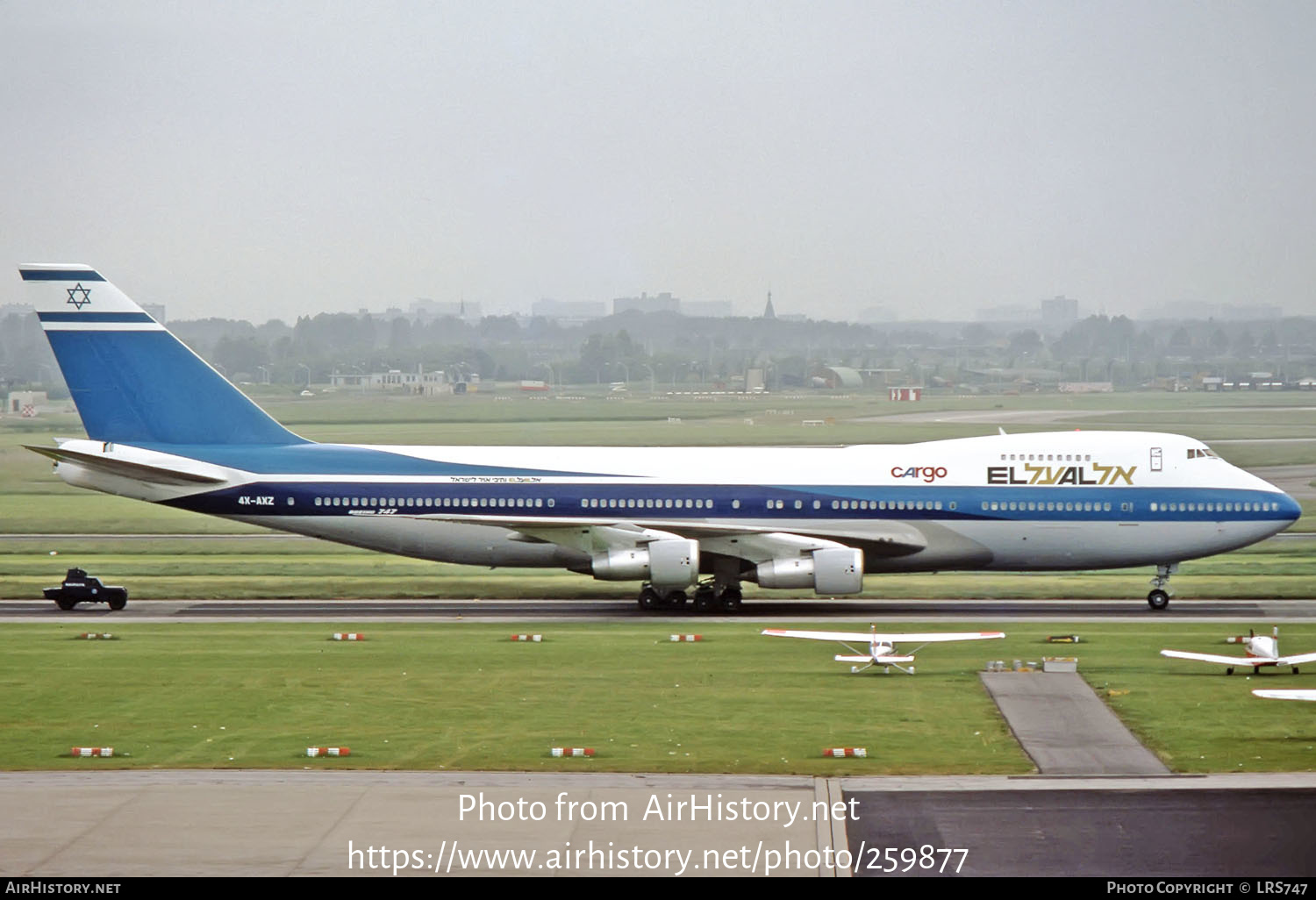 Aircraft Photo of 4X-AXZ | Boeing 747-124(SF) | El Al Israel Airlines Cargo | AirHistory.net #259877