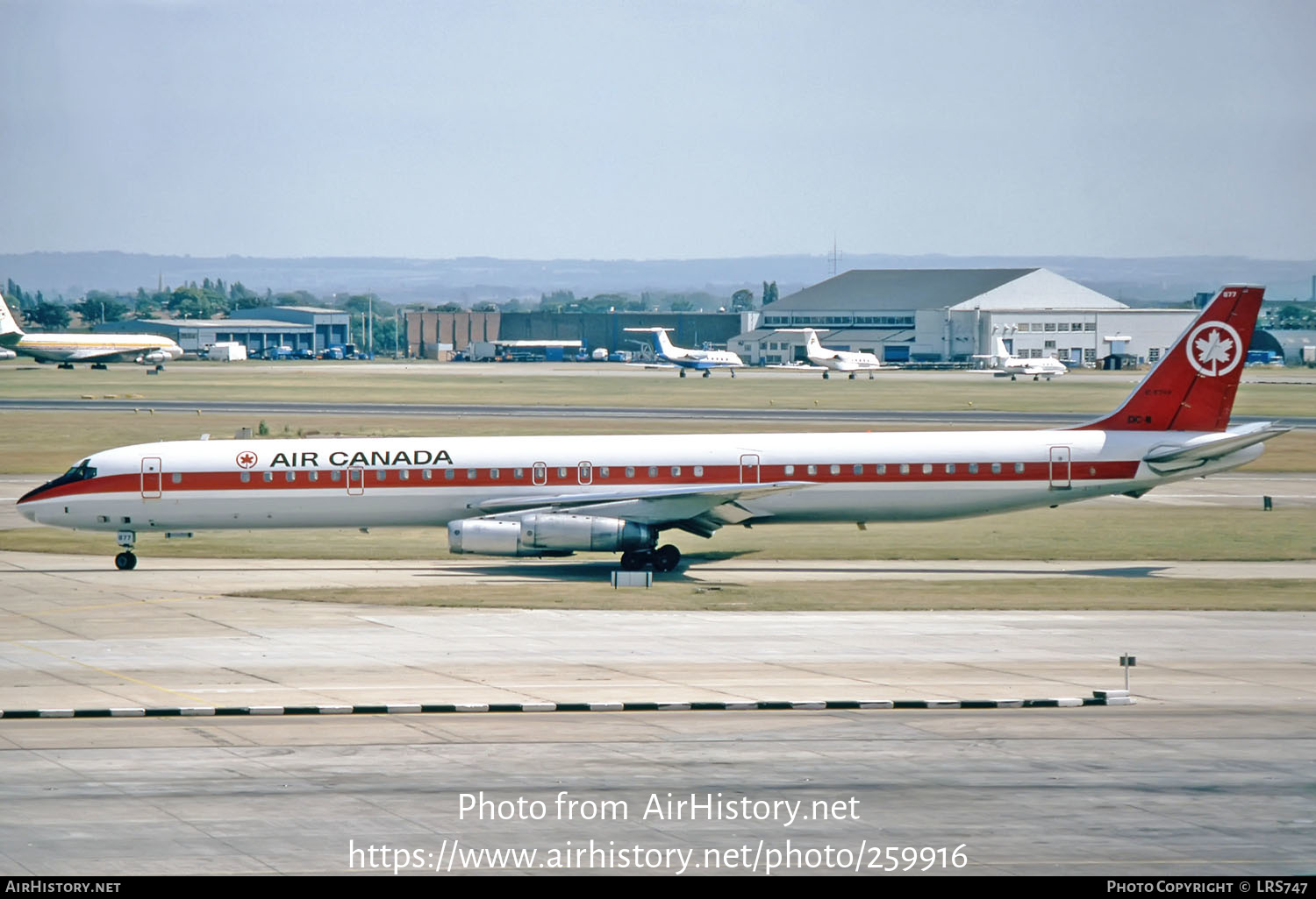 Aircraft Photo of C-FTIV | McDonnell Douglas DC-8-63 | Air Canada | AirHistory.net #259916