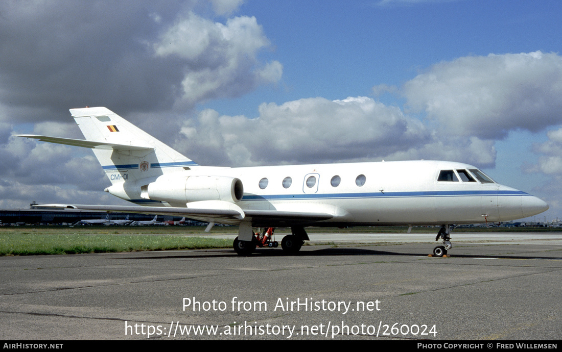 Aircraft Photo of CM-01 | Dassault Falcon 20E | Belgium - Air Force | AirHistory.net #260024