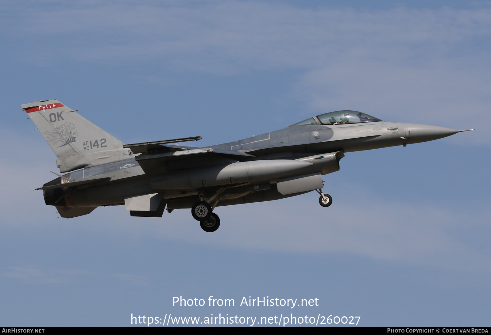 Aircraft Photo of 89-2142 / AF89-142 | General Dynamics F-16CM Fighting Falcon | USA - Air Force | AirHistory.net #260027