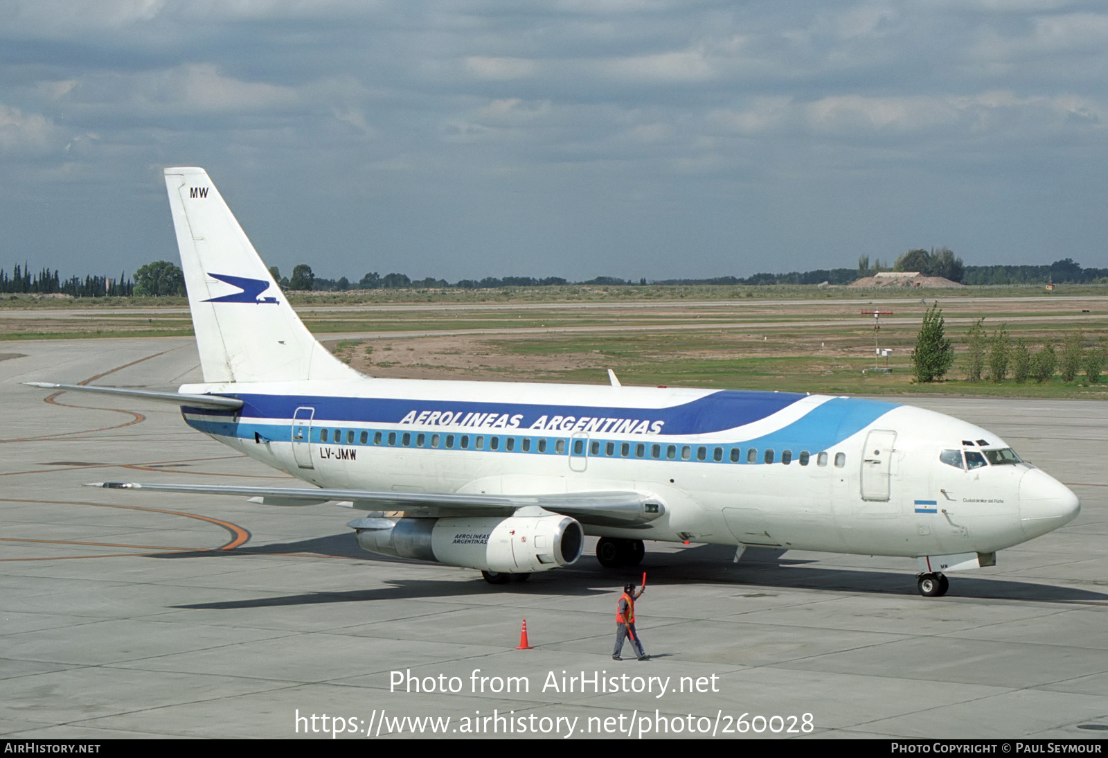 Aircraft Photo of LV-JMW | Boeing 737-287 | Aerolíneas Argentinas | AirHistory.net #260028