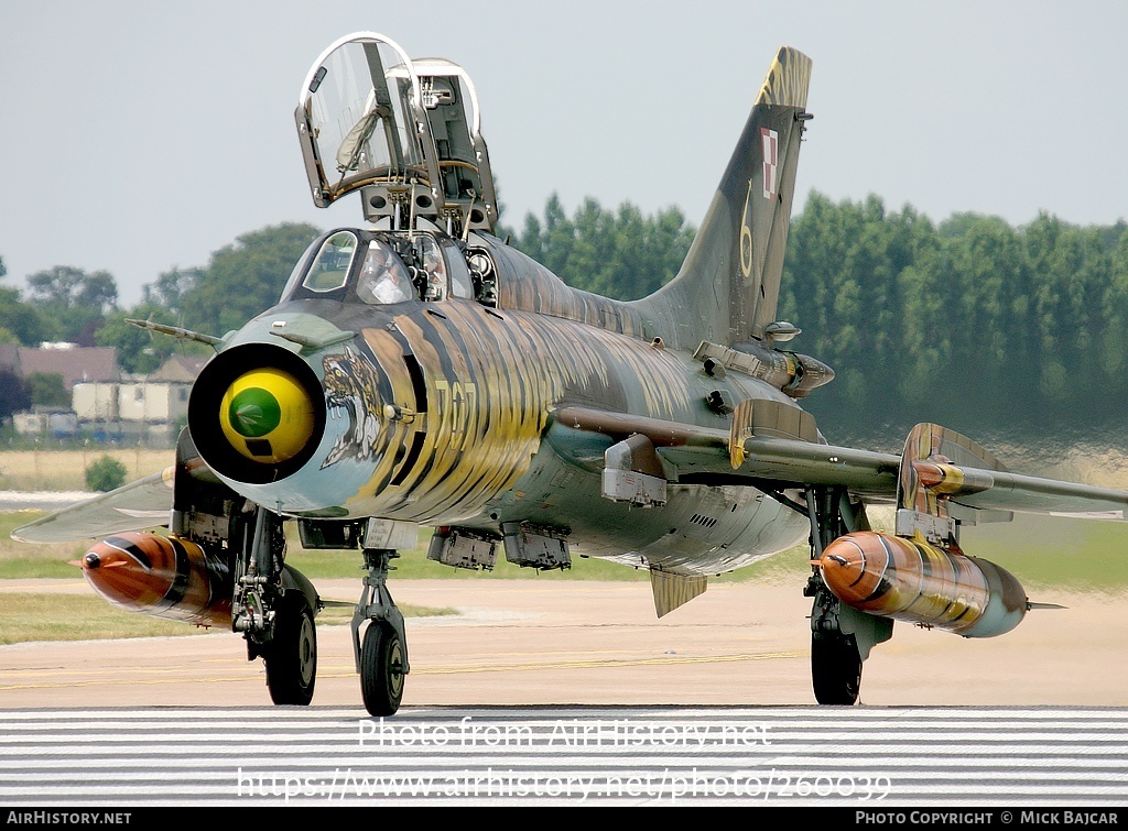 Aircraft Photo of 707 | Sukhoi Su-22UM3K | Poland - Air Force | AirHistory.net #260039