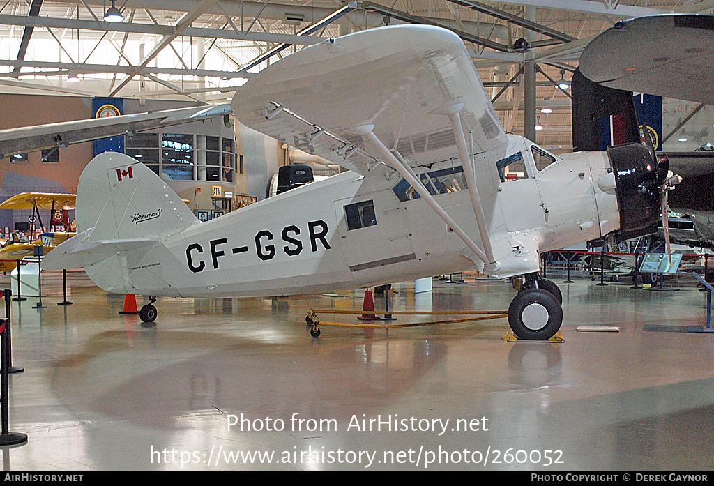 Aircraft Photo of CF-GSR | Noorduyn Norseman V | AirHistory.net #260052