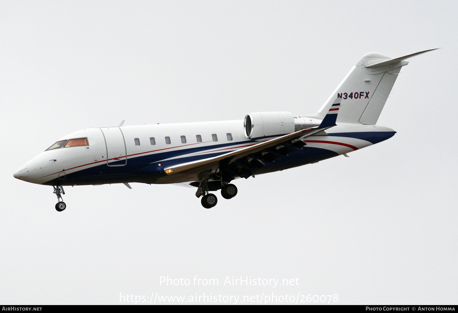 Aircraft Photo of N340FX | Bombardier Challenger 605 (CL-600-2B16) | AirHistory.net #260078