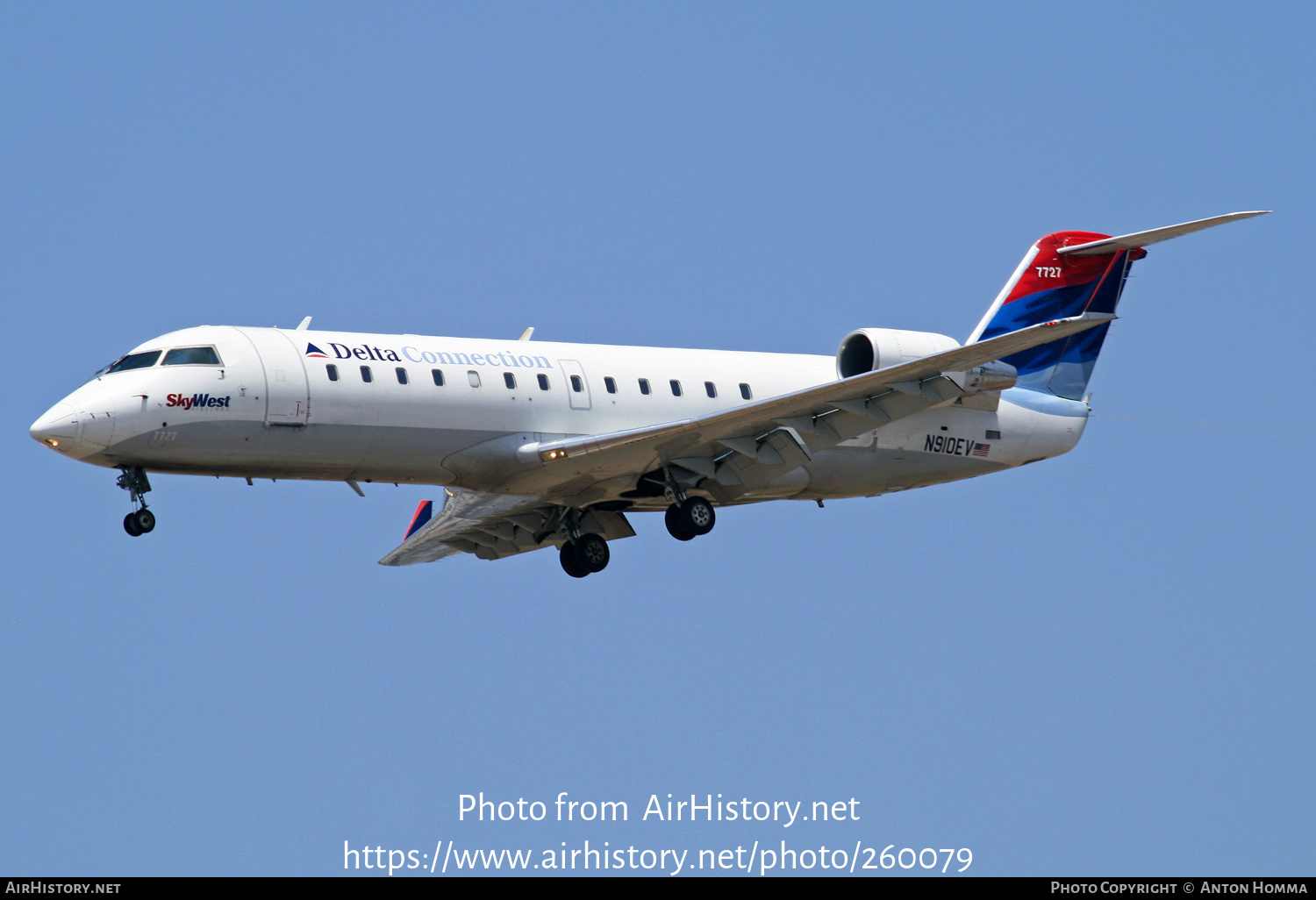 Aircraft Photo of N910EV | Bombardier CRJ-200ER (CL-600-2B19) | Delta Connection | AirHistory.net #260079