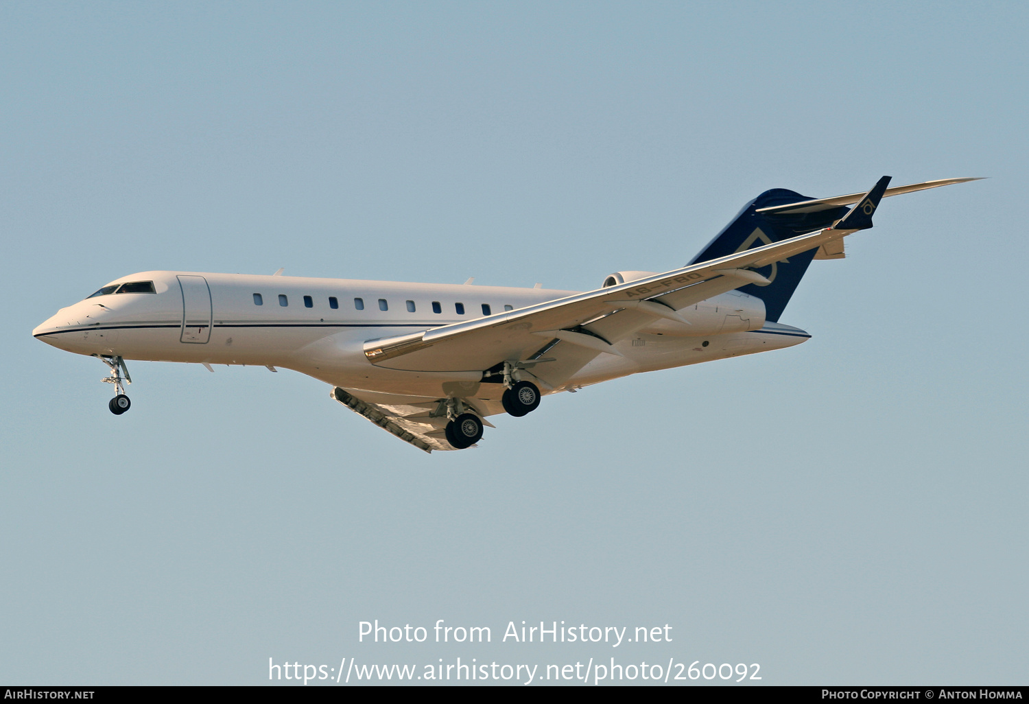 Aircraft Photo of A6-FBQ | Bombardier Global Express XRS (BD-700-1A10) | AirHistory.net #260092