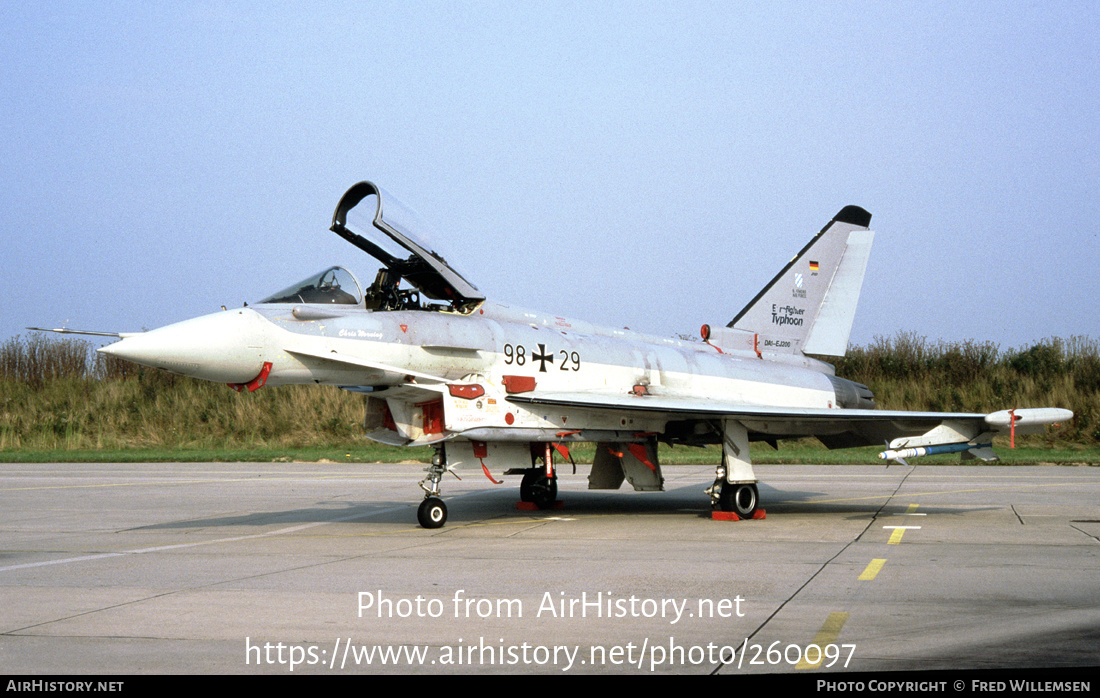 Aircraft Photo of 9829 | Eurofighter EF-2000 Typhoon S | Germany - Air Force | AirHistory.net #260097