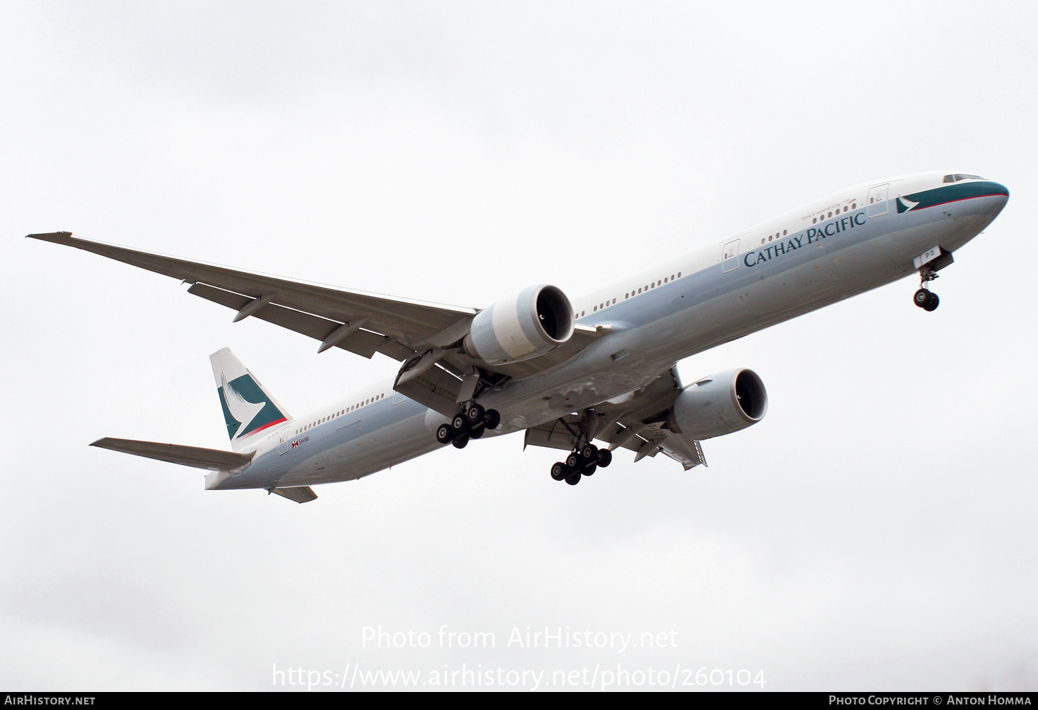 Aircraft Photo Of B-KPO | Boeing 777-367/ER | Cathay Pacific Airways ...