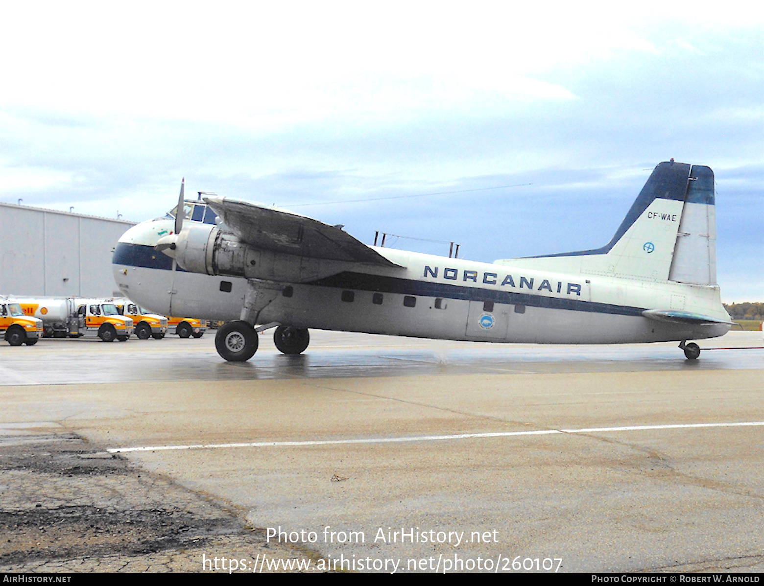 Aircraft Photo of CF-WAE | Bristol 170 Freighter Mk31M | Norcanair - North Canada Air | AirHistory.net #260107