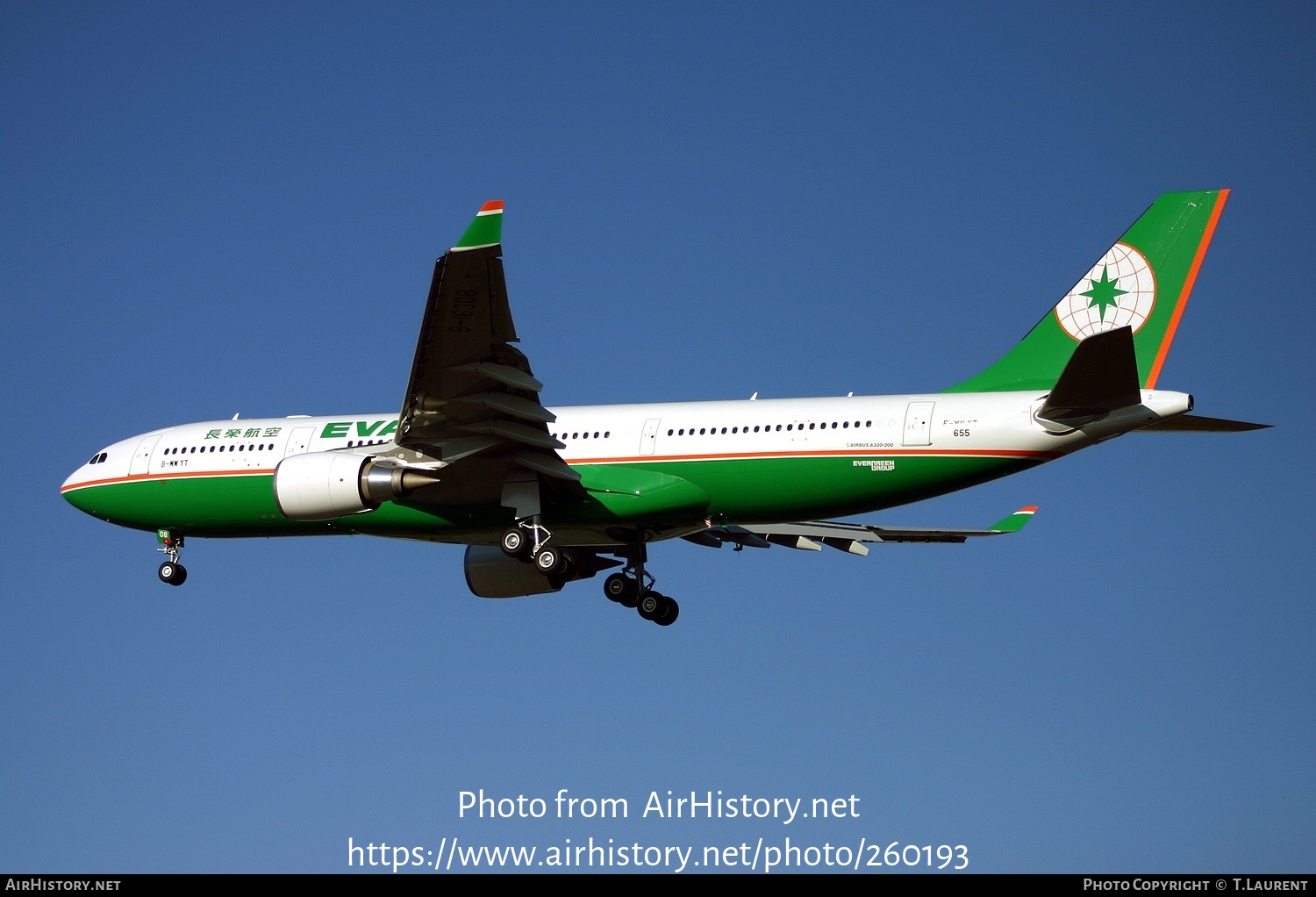 Aircraft Photo of F-WWYT | Airbus A330-203 | EVA Air | AirHistory.net #260193