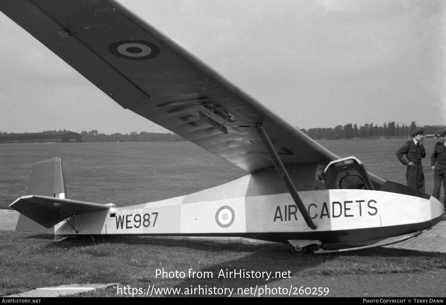 Aircraft Photo of WE987 | Slingsby T-30B Prefect TX.1 | UK - Air Force | AirHistory.net #260259