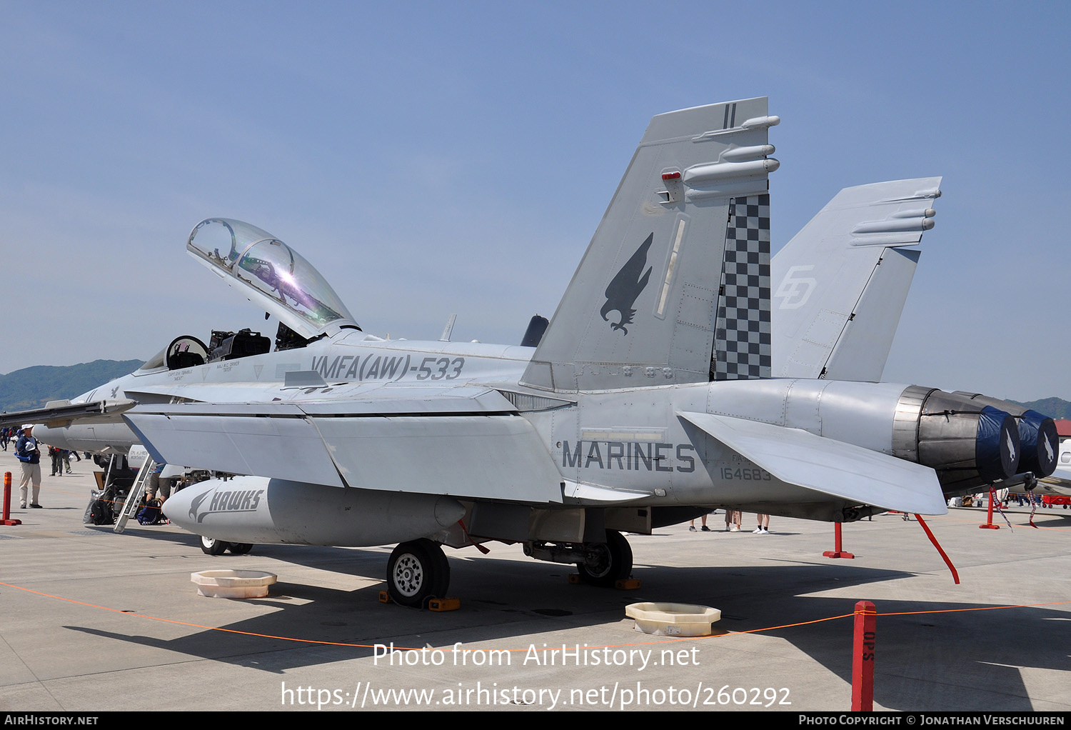 Aircraft Photo of 164683 | McDonnell Douglas F/A-18D Hornet | USA - Marines | AirHistory.net #260292