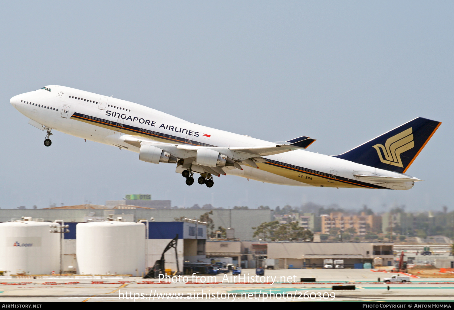 Aircraft Photo of 9V-SPA | Boeing 747-412 | Singapore Airlines | AirHistory.net #260309