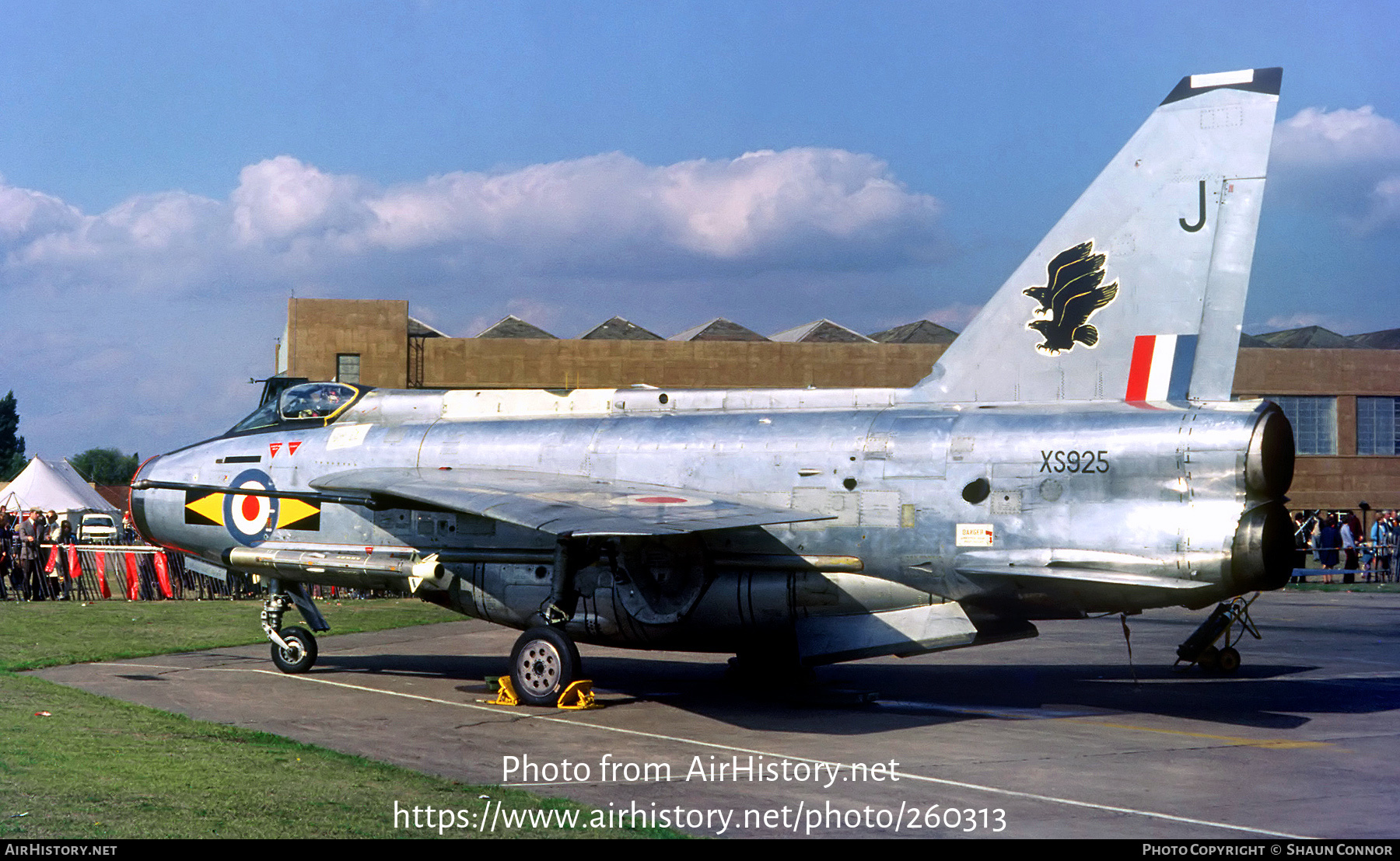 Aircraft Photo of XS925 | English Electric Lightning F6 | UK - Air Force | AirHistory.net #260313